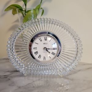 Mikasa Vintage Crystal Clock